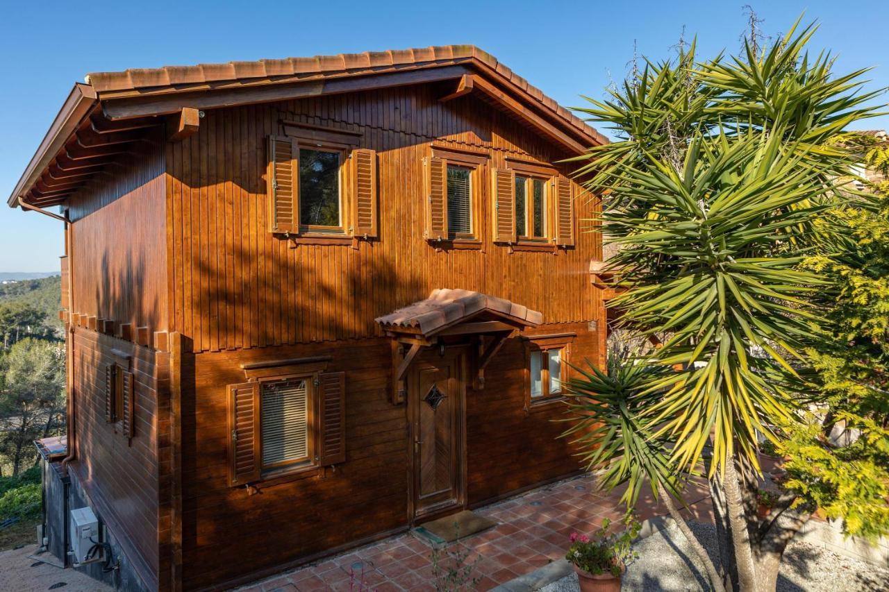 Casa De Madera En Calafell 빌라 외부 사진